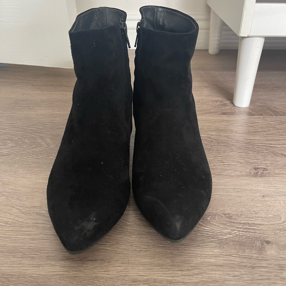 Paul Green Black Suede Boots